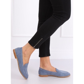 Albastru Mocasini de damă T359P Albastru 5