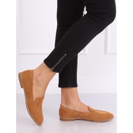 Mocasini de damă camel T359P Camel maro 2