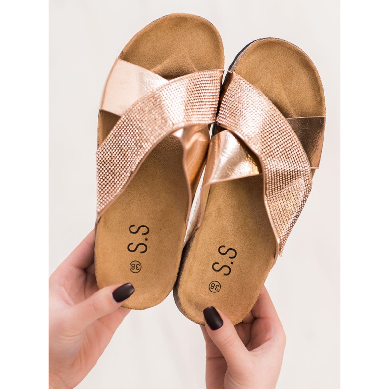 SHELOVET Papuci clasici de aur 1