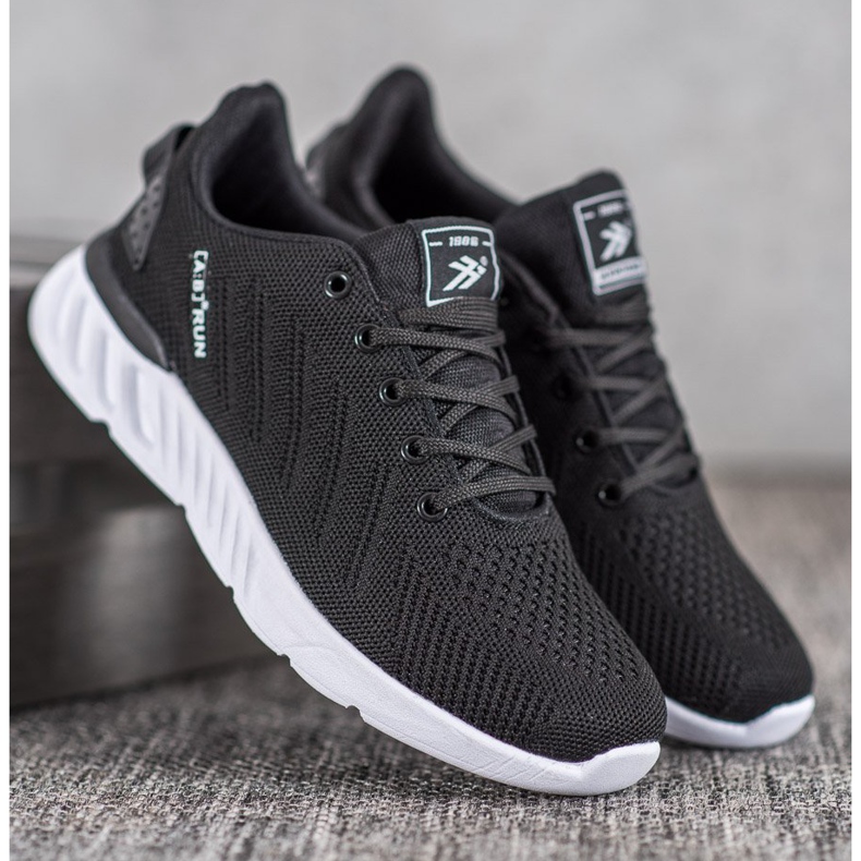 Ax Boxing Încălțăminte sport deschisă ajurată negru 1