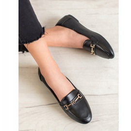 Clowse Încălțăminte elegantă din piele ecologică negru 2 Clowse Încălțăminte elegantă din piele ecologică negru 2