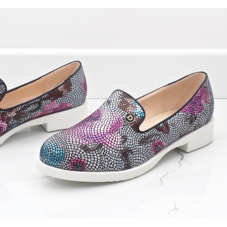 Încălțăminte clasică de jazz florală neagră ZQ630-1 multicolor 1