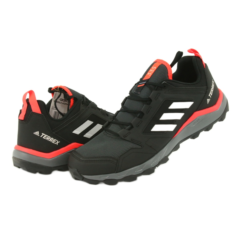 Pantofi Adidas Terrex Agravic Tr M EF6855 negru roșu 4