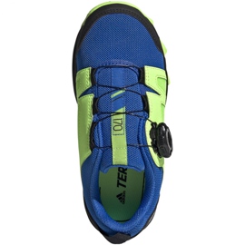 Încălțăminte adidas Terrex Agravic Boa K Jr EE8475 albastru marin albastru multicolor verde 1