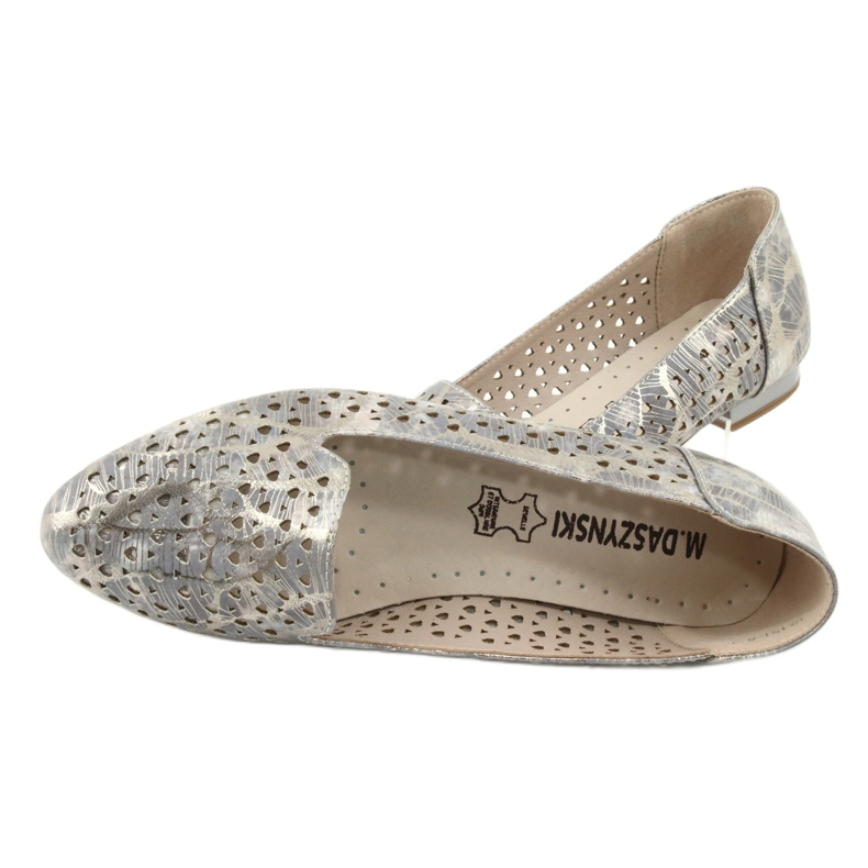 M.Daszyński Balerini Lordsy lavandă / aur Daszyński SA151 roz gri 5 M.Daszyński Balerini Lordsy lavandă / aur Daszyński SA151 roz gri 5