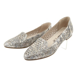 M.Daszyński Balerini Lordsy lavandă / aur Daszyński SA151 roz gri 3 M.Daszyński Balerini Lordsy lavandă / aur Daszyński SA151 roz gri 3