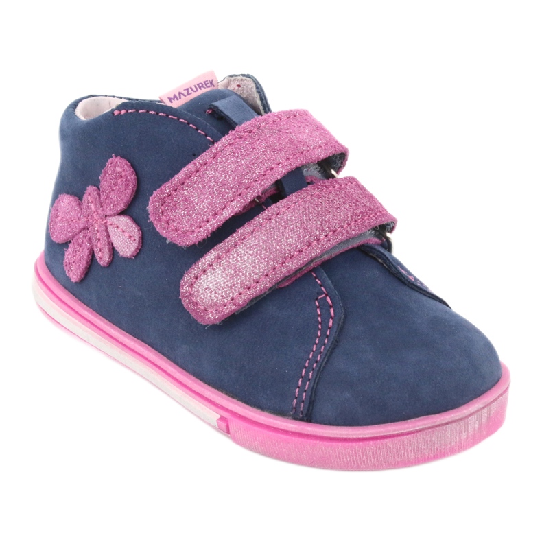 Mazurek 264 Motor -Navy/Pink Butterfly Boots albastru 1