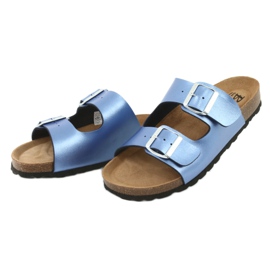 Papuci medicali IZZI, BIOX Alex albastru 3