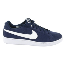 Nike Sportswear Court Royale Suede M 819802-410 alb albastru marin 1