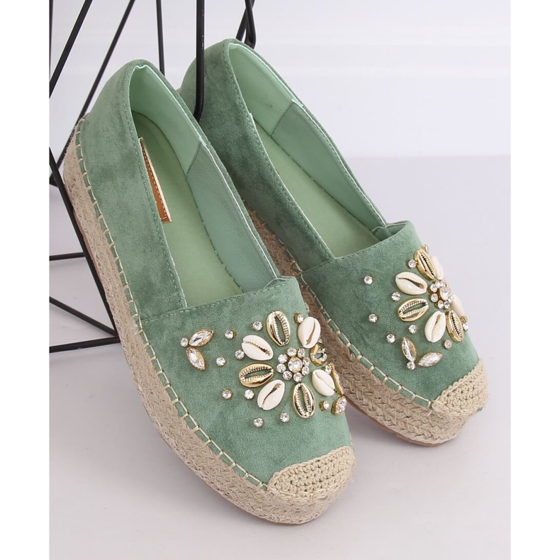 Espadrile verzi JH96P Verde 1 Espadrile verzi JH96P Verde 1