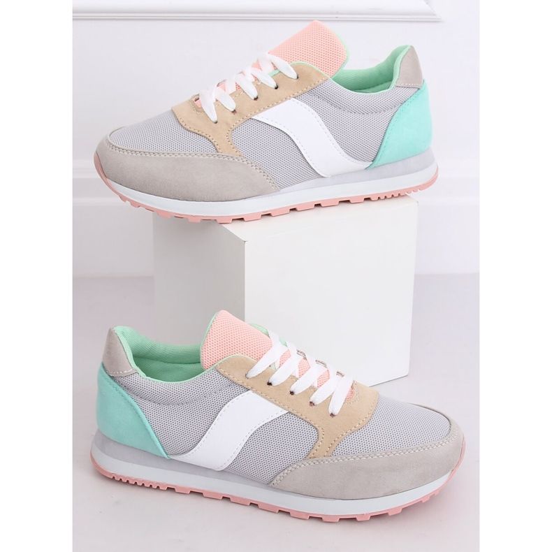 Pantofi sport multicolori BL191P Gri 2 Pantofi sport multicolori BL191P Gri 2