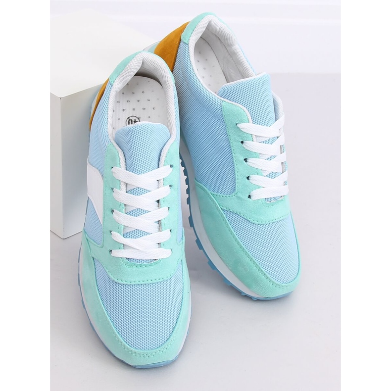 Pantofi sport multicolori BL191P Albastru 1