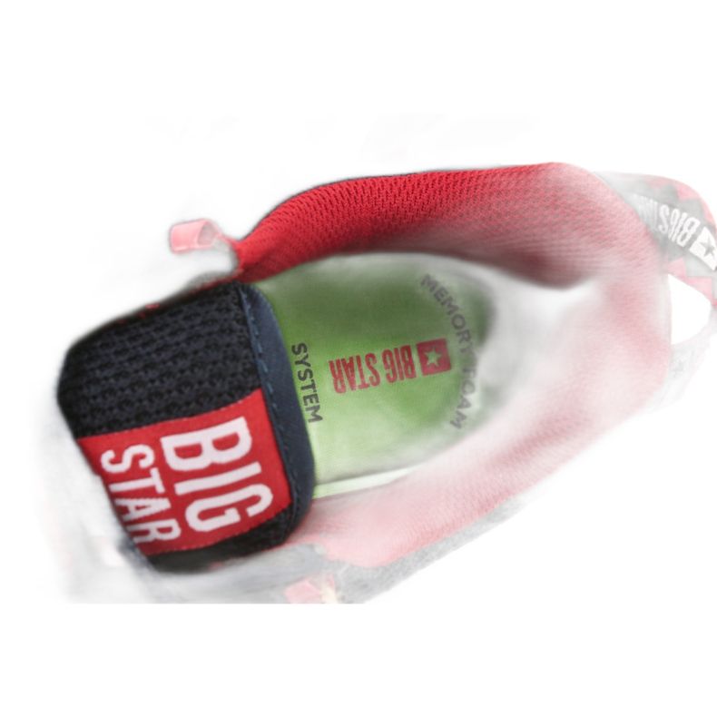 Pantofi sport Big Star FF 174205 alb roșu albastru marin 6