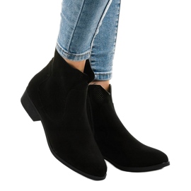 22M cizme de cowboy negre negru 1