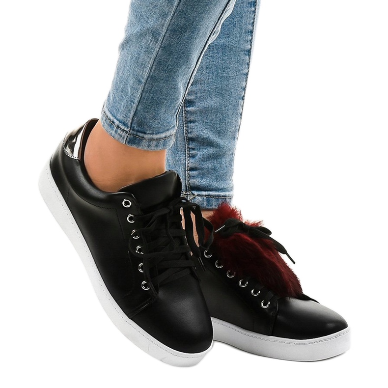 Adidași negri clasici 68-41 negru 1