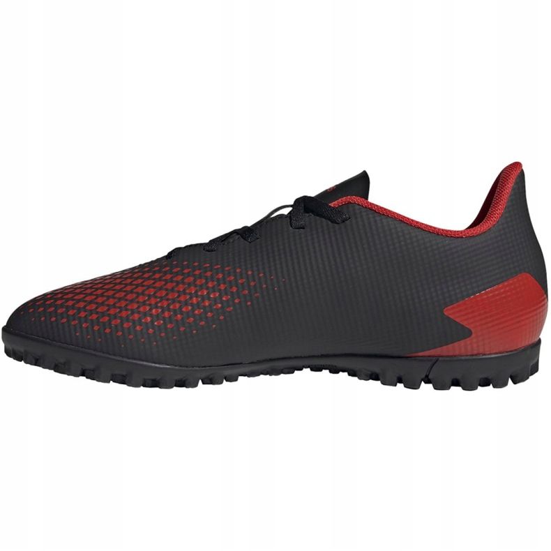 Ghete de fotbal Adidas Predator 20.4 Tf EE9585 negru, roșu negru 2 Ghete de fotbal Adidas Predator 20.4 Tf EE9585 negru, roșu negru 2