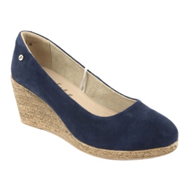 Pompe cu pene Filippo DP1328 bleumarin albastru marin 1
