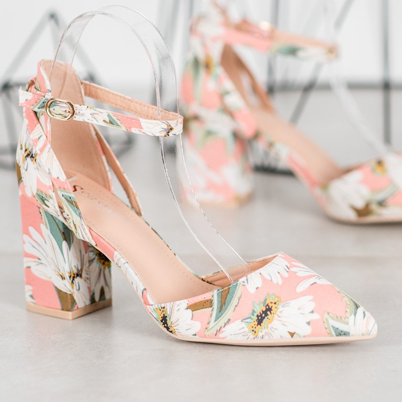 Seastar Pompe cu flori roz multicolor 1