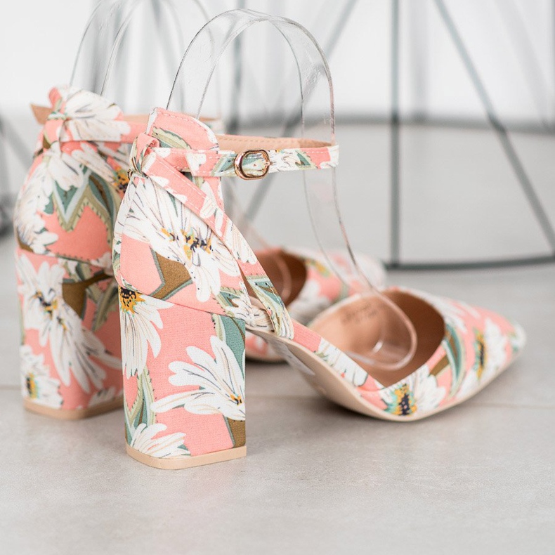 Seastar Pompe cu flori roz multicolor 2