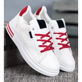 SHELOVET Încălțăminte sportă la modă albă 1 SHELOVET Încălțăminte sportă la modă albă 1