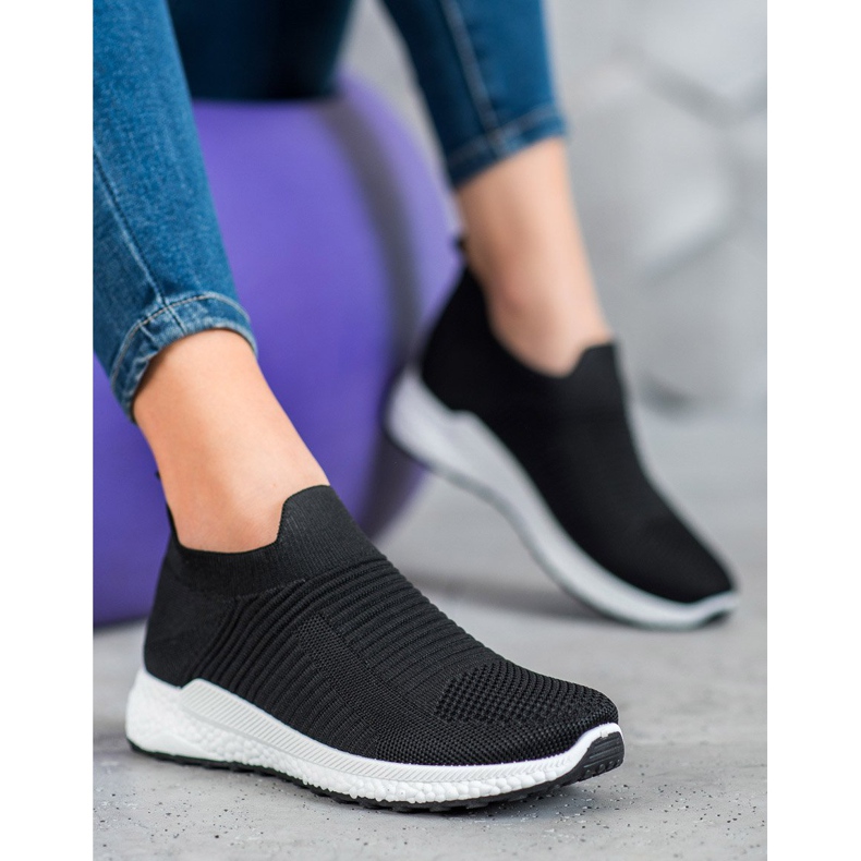 SHELOVET Sport Slipons negru 1