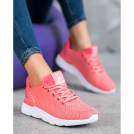 Ax Boxing Încălțăminte sport deschisă ajurată roz 1