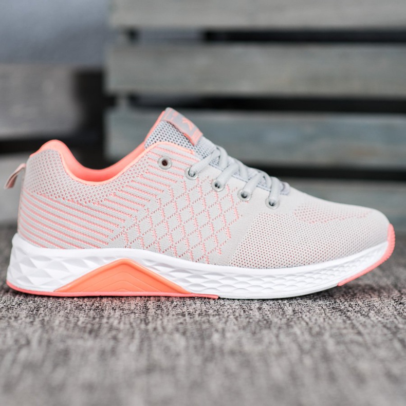 Ax Boxing Pantofi sport textile roz 1