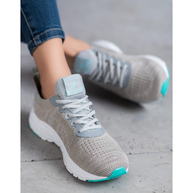 Ax Boxing Încălțăminte textilă ușoară gri 1