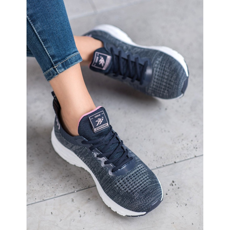 Ax Boxing Încălțăminte textilă ușoară albastru 1