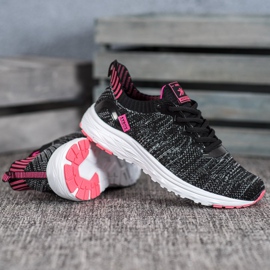 Ax Boxing Încălțăminte textilă ușoară negru 2