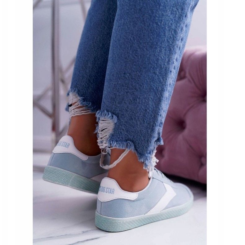 Încălțăminte sport dama albastră Big Star DD274301 albastru 1