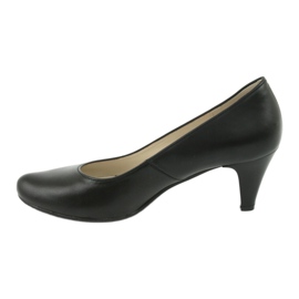 Gregors 465 pantofi business din piele neagra negru 2