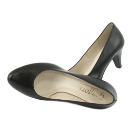 Gregors 465 pantofi business din piele neagra negru 5