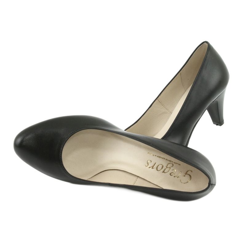 Gregors 465 pantofi business din piele neagra negru 5 Gregors 465 pantofi business din piele neagra negru 5