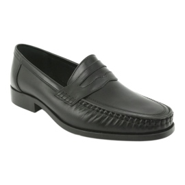 Pilbut Morello Men's Black Loafers Black 01 negru 1