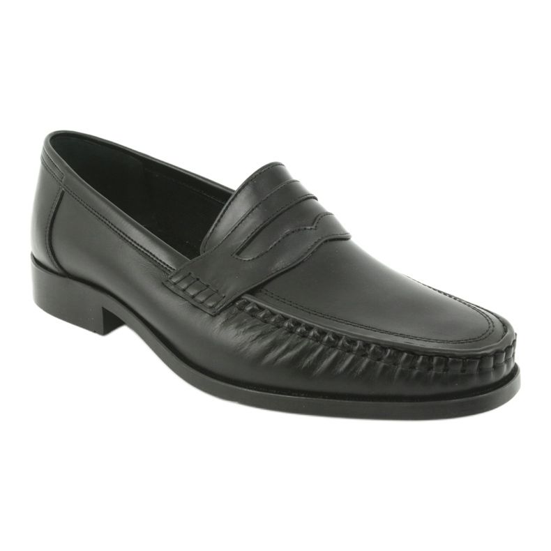 Pilbut Morello Men's Black Loafers Black 01 negru 1