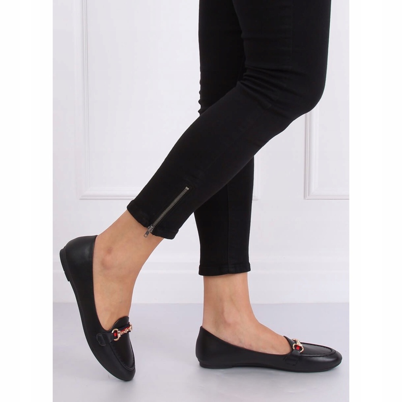 Mocasini negri 9F177 Negru 1