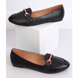 Mocasini negri 9F177 Negru 2