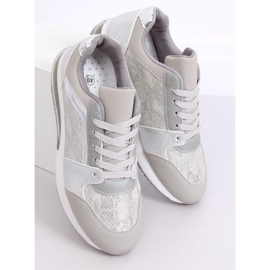 Pantofi sport femei argintii BL206 Argintii gri 1