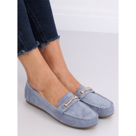 Mocasini dama albastru 99-01A Albastru 1
