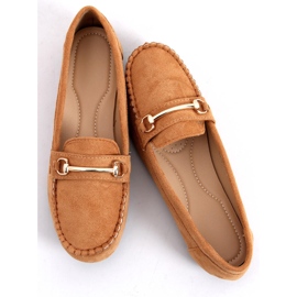 Mocasini dama camel 99-01A Camel maro 1