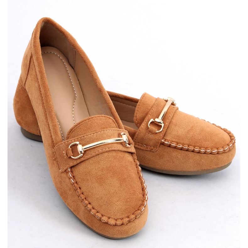 Mocasini dama camel 99-01A Camel maro 2