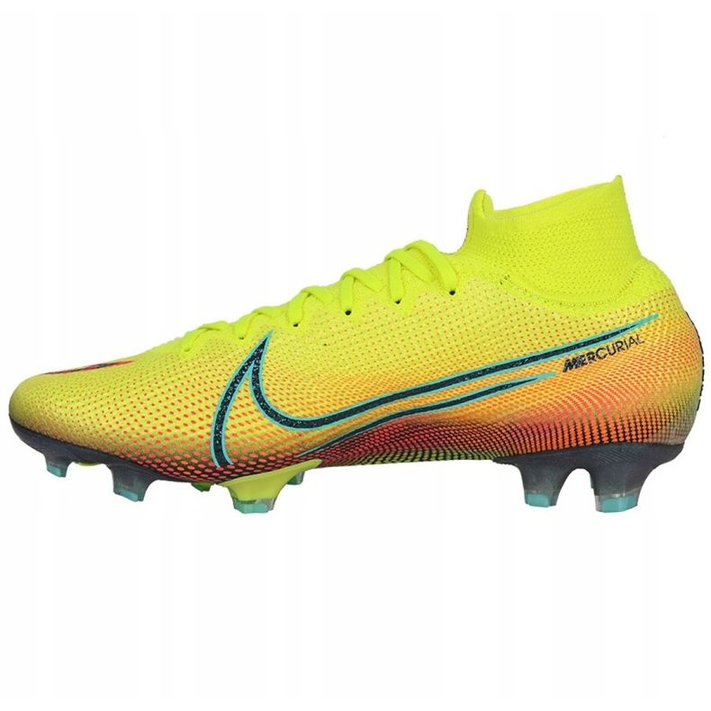 Pantofi de fotbal Nike Mercurial Superfly 7 Elite Mds Fg M BQ5469-703 multicolor galben 1