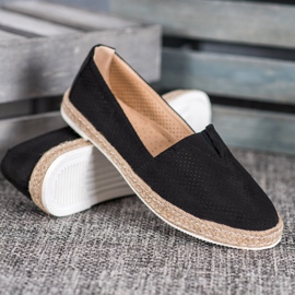 SHELOVET Sliponi casual negru 1