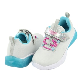 Pantofi sport American Club ES14 gri/albastru 4