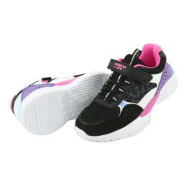 Pantofi sport la modă American Club ES07 negru violet roz gri 5