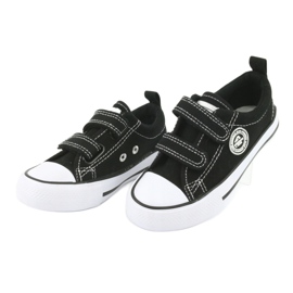 Adidași cu velcro negru American Club LH35 3