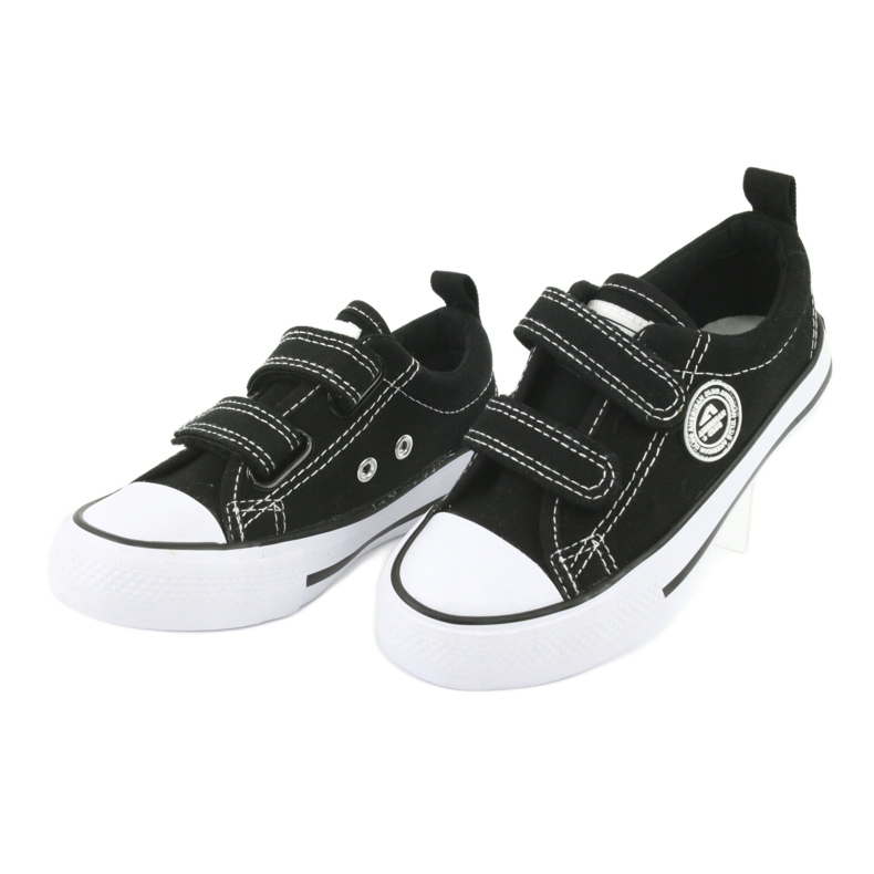 Adidași cu velcro negru American Club LH35 3