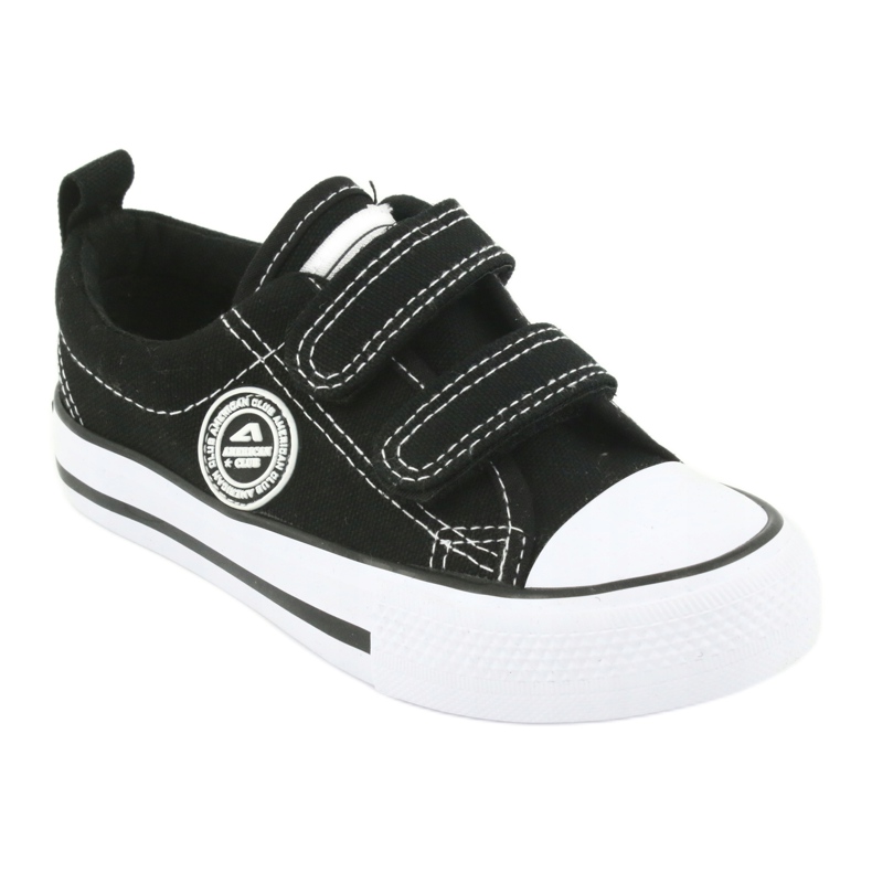 Adidași cu velcro negru American Club LH35 1