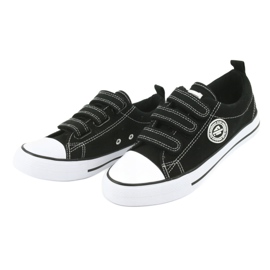 American Club Adidași negri din velcro american LH31 negru 3